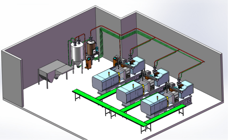 正壓濃相氣力輸送有什么特點?